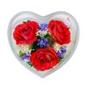 Композиция из роз в виде сердца (арт. HMR) 200-396 фото 2 — Egidius.ru