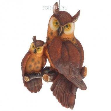 Фигура для сада и дачи Совы настенные L20W7H29,5 см 81-6141 — Egidius.ru