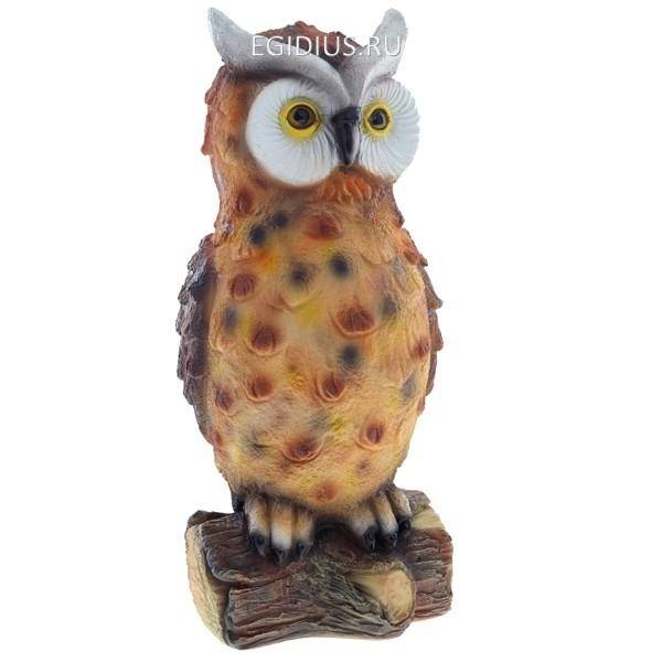 Фигура декоративная Сова L20W18H47 см 81-6368 фото 1 — Egidius.ru