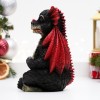 Фигура декоративная "Дракончик медитирует" (черный) 12,5*9,5*8см 81-3222 фото 3 — Egidius.ru