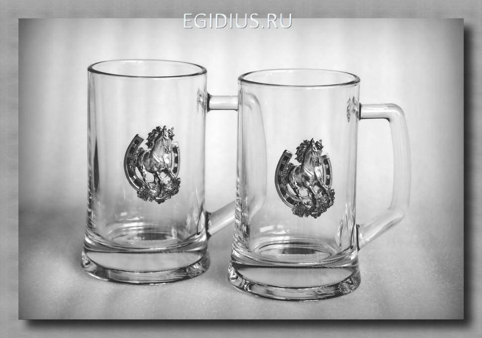 Набор пивных кружек 55109 "К удаче"  300мл.  72-0059 фото 1 — Egidius.ru