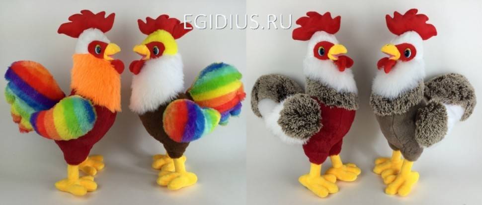 Мягкая игрушка Петух 43 см 281-011 фото 1 — Egidius.ru