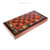 Набор 3 игры  "Цветы" (шахматы, нарды шашки, игральная складная доска 50 x 50) 31-0908 фото 2 — Egidius.ru