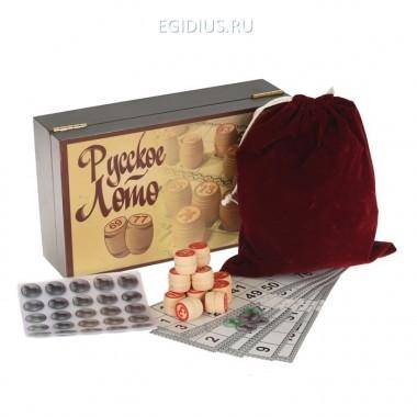 Настольная игра Лото, L22 W17 H7.5 см 81-5424 — Egidius.ru