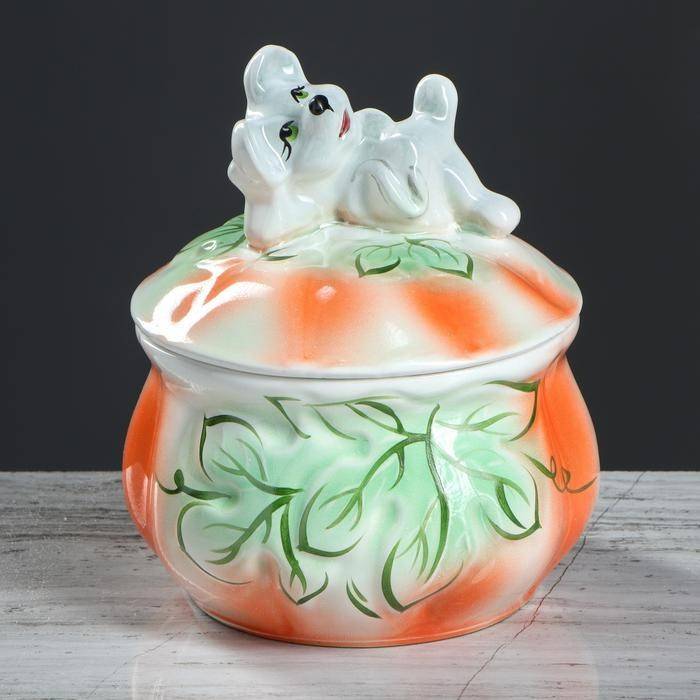 Сахарница "Мышонок" цветная 813-301 фото 1 — Egidius.ru