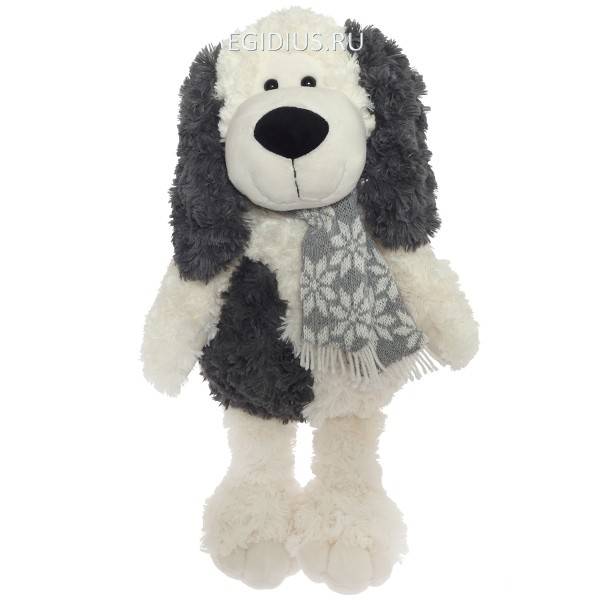 Игрушка мягконабивная Собака, H42см символ 2018 года 81-3684 фото 1 — Egidius.ru