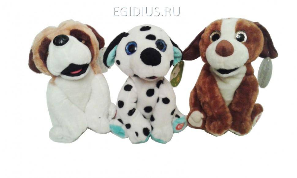 Поющая и танцующая игрушка "Собака повторюшка" символ 2018 года 280-801 фото 1 — Egidius.ru