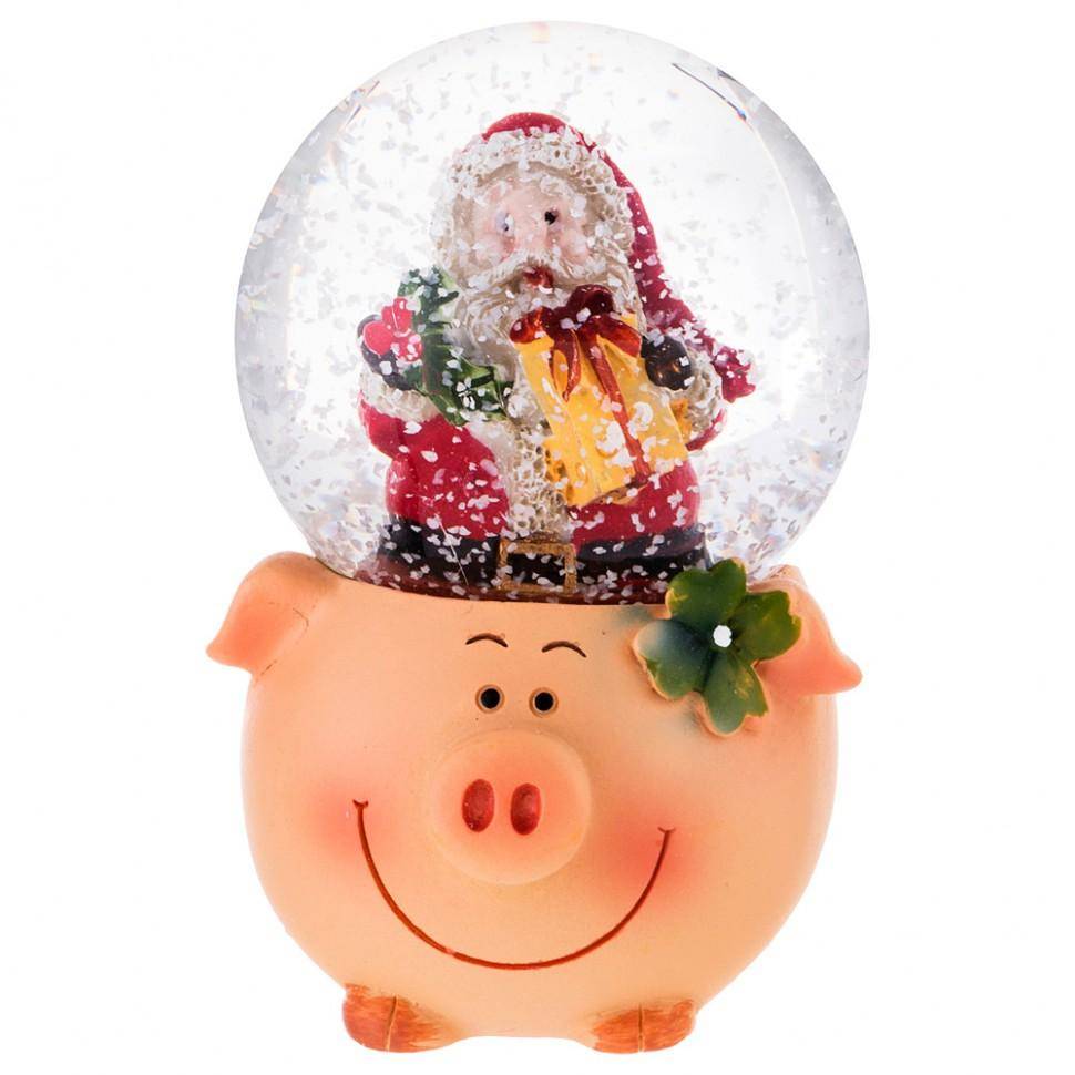 Водяной шар со снегом 45мм 5,3*4,5*7 см 323-025 фото 1 &mdash; Egidius.ru