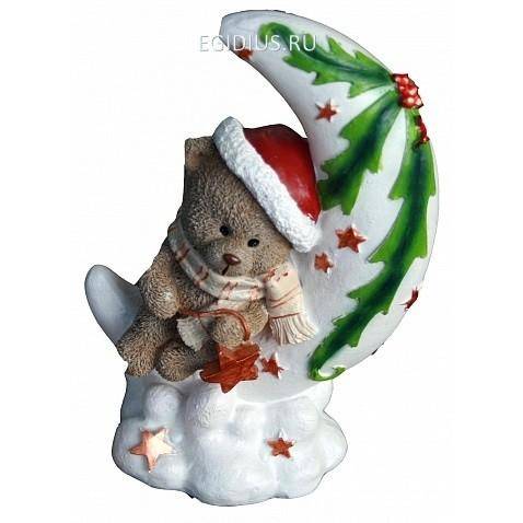 Садовая фигура: Мишка на месяце 50-0000 фото 1 — Egidius.ru