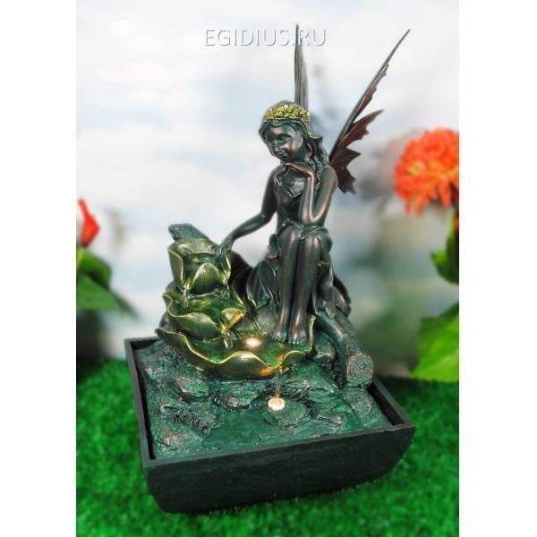Фонтан "Фея", L24,5 W24 H37см 81-2370 фото 1 &mdash; Egidius.ru
