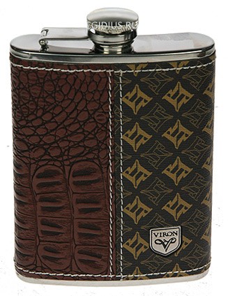 Фляжка подарочная "VIRON" 230мл 3*10*13см 114-539 фото 1 — Egidius.ru