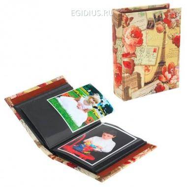 Фотоальбом на 80 фотографий, 10х15 см (шелк), L18 W14 H5 см 81-0114 — Egidius.ru