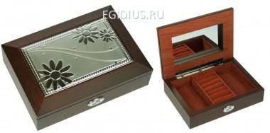 Шкатулка ювелирная Moretto 18*13*5см 110-166 — Egidius.ru