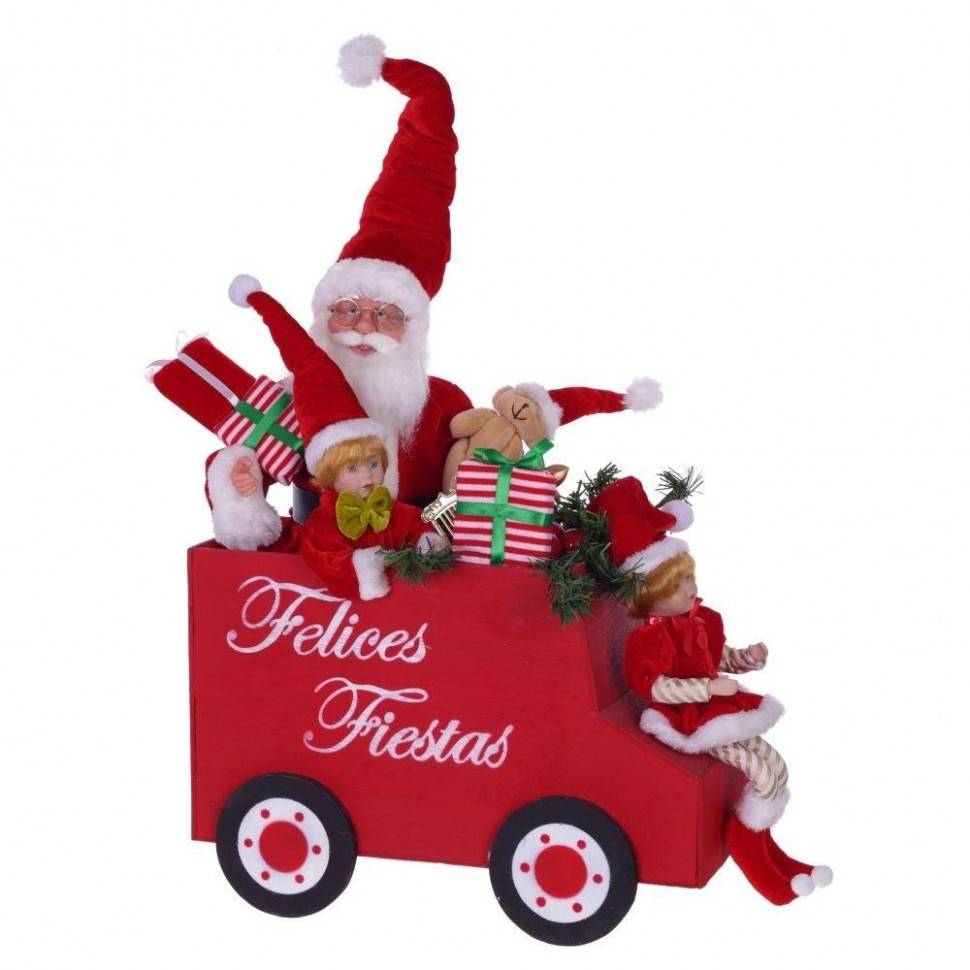 Дед Мороз, H48 см 84-0010 фото 1 &mdash; Egidius.ru