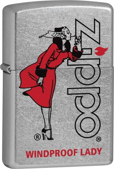 Зажигалка Zippo 4*6см  100-401 фото 1 — Egidius.ru