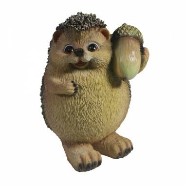 Фигура для дачи &quot;Ежик с желудем&quot; L10,5W10H15,5 81-6785 — Egidius.ru