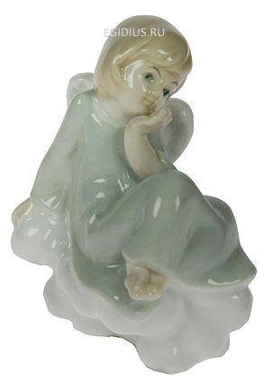 Статуэтка Ангелочек, фарфор 8см  113-082 фото 1 — Egidius.ru