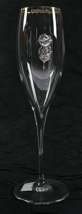 Подарочный набор для шампанского Свадебный 105-702 фото 1 &mdash; Egidius.ru