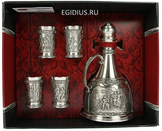 Подарочный набор для водки Летний вечер 112-038 фото 1 &mdash; Egidius.ru