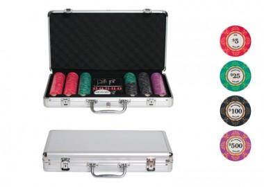 Набор для покера Luxury Ceramic на 300 фишек 4-5-036 — Egidius.ru