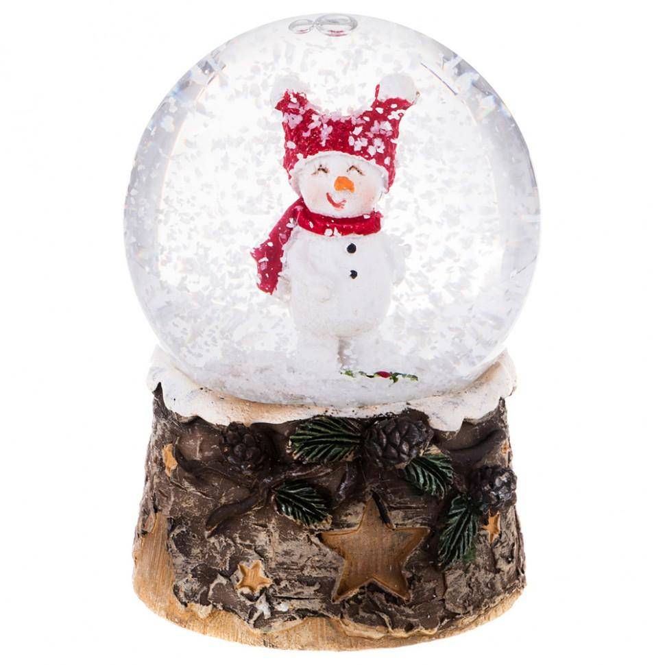 Фигурка новогодний шар 4,5*4,5*6,5 см 323-026 фото 1 &mdash; Egidius.ru