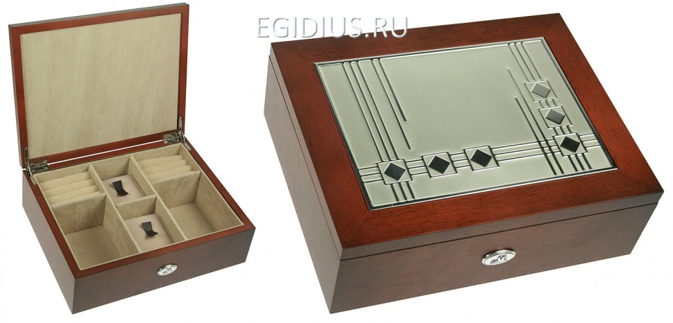 Шкатулка для мужчин "Moretto" 24*19*8см  110-276 фото 1 — Egidius.ru