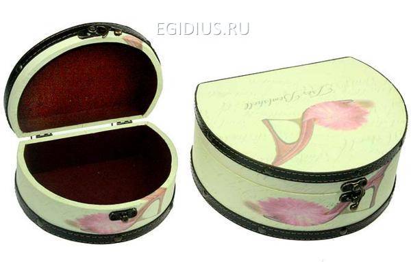 Набор сундучков из 2-х шт. 21*17*9см 110-500 фото 1 — Egidius.ru