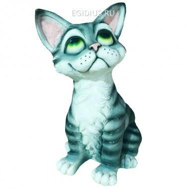Фигура для сада Кот L23W27H42см) 81-6370 — Egidius.ru