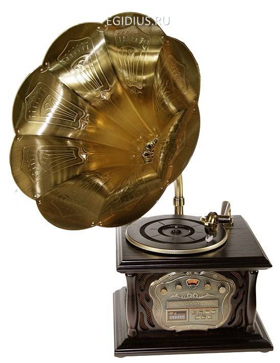 Музыкальный центр-ретро Граммофон  100-305 фото 1 &mdash; Egidius.ru