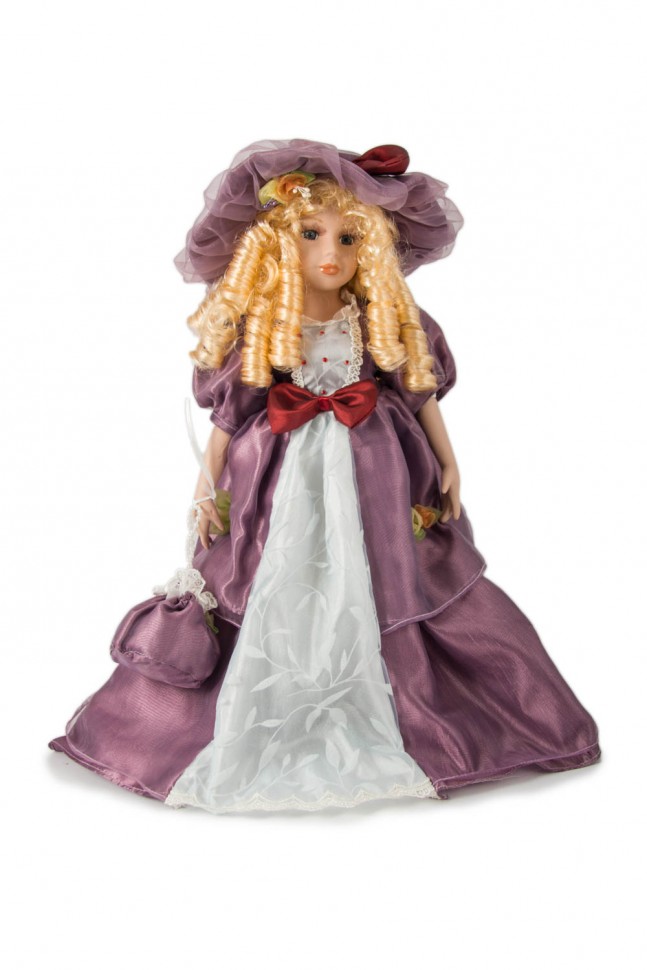 Кукла коллекционная Литиция, фарфор 41см 108-144 фото 1 — Egidius.ru