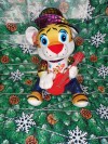Мягкая поющая и танцующая игрушка тигр с гитарой 30 см 4 песни 280-907 фото 2 — Egidius.ru