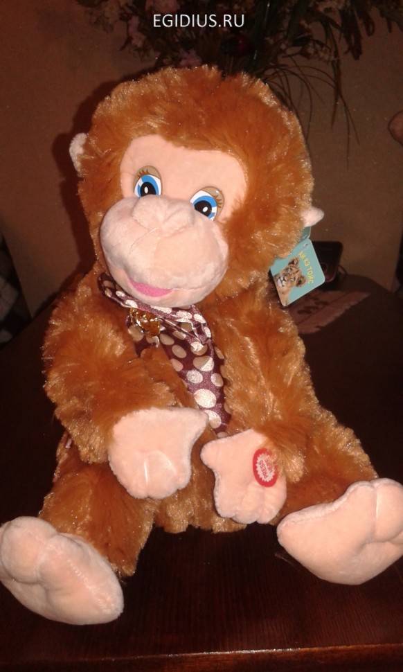 Поющая и танцующая игрушка: Обезьянка  280-745 фото 1 — Egidius.ru