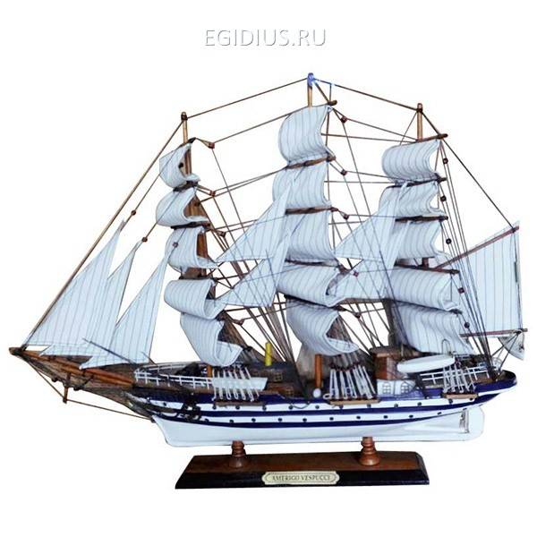 Корабль,"Amerigo Vespucci", L65 см 81-0537 фото 1 — Egidius.ru