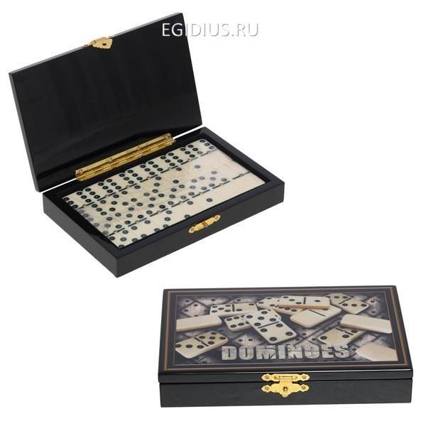 Настольная игра Домино, L 20 W 12 H 3 см 81-5429 фото 1 &mdash; Egidius.ru