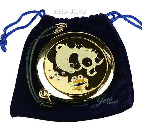 Зеркальце со стразами "LA GEER"  105-318 фото 1 — Egidius.ru