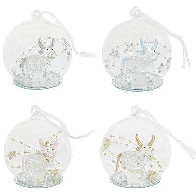 Фигурка декоративная "Бычок", L7,5 W7,5 H9,5 см, 4в 82-1635 фото 1 — Egidius.ru