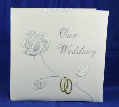 Фотоальбом Свадебный руч. работы 32*32см, 10лист 108-237 — Egidius.ru