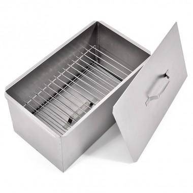 Домашняя коптильня горячего копчения (480х280х270). Сталь: 0,8 мм 42-0003 — Egidius.ru