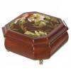Шкатулка декоративная (для ювелирных украшений) "Цветочная поляна" 15*15*8см. 405-321 фото 1 — Egidius.ru