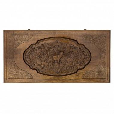 Настольная игра: Нарды резные &quot;Лось&quot;, Ustyan, шт 4-2-077 — Egidius.ru