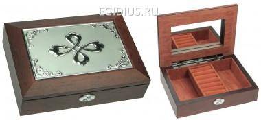 Шкатулка ювелирная Moretto 18*13*5см 110-171 — Egidius.ru