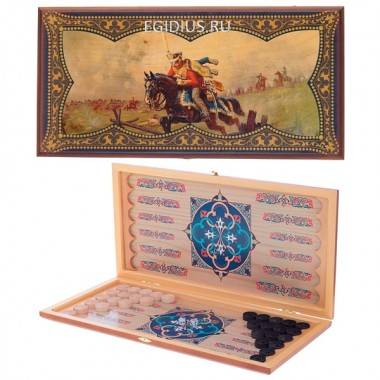 Нарды большие Гусарские 600х300х35см 81-5319 — Egidius.ru