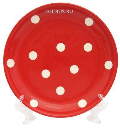 Тарелка 20 см "Горох" 600-438 фото 1 &mdash; Egidius.ru