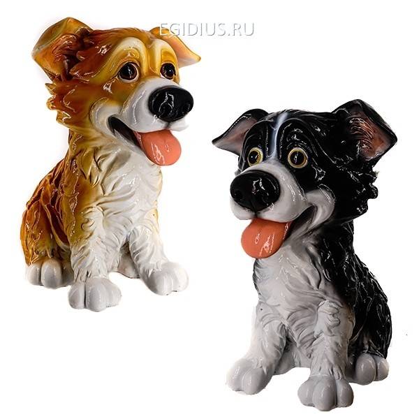 Копилка Собака, 21.1x16x23.5 см, 2в. Символ 2018 года 81-3963 фото 1 &mdash; Egidius.ru