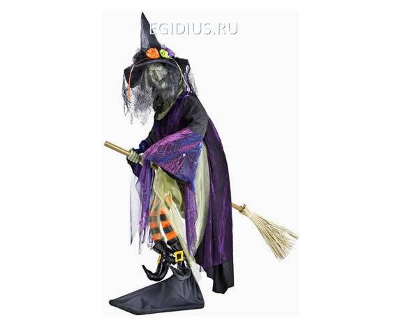 Бабулька на Метелке 180 см 500-084 фото 1 — Egidius.ru