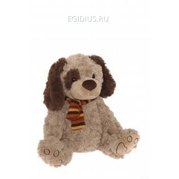 Игрушка мягконабивная Собака, H38см, 2 в. символ 2018 года 81-3687 фото 1 — Egidius.ru