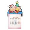 Календарь на магните "Свинка", L6 W1 H6см, 2в 82-0343 фото 2 — Egidius.ru