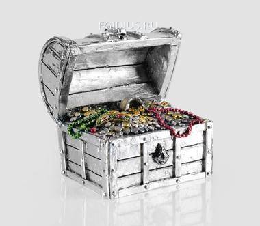 Статуэтка "Сундук сокровищ" 400-027 фото 1 &mdash; Egidius.ru