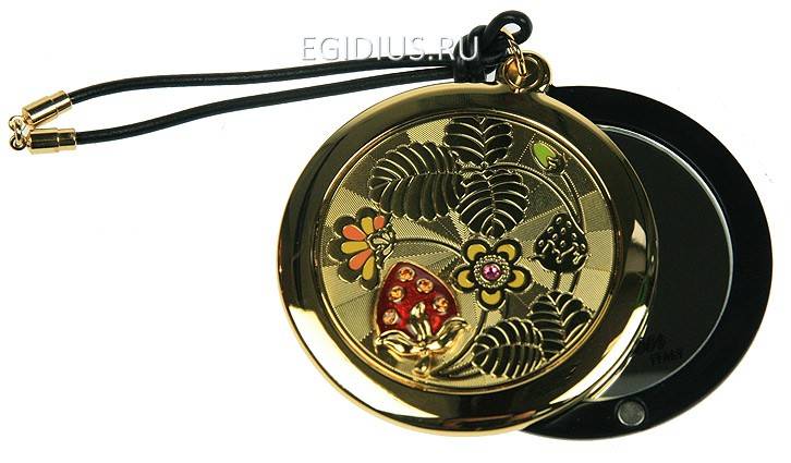 Зеркальце со стразами "LA GEER"  105-319 фото 1 — Egidius.ru