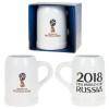 Кружка керамическая (для пива) "Чемпионат Мира FIFA 2018" v=500мл.  406-257 фото 1 &mdash; Egidius.ru